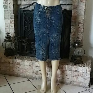 SOPRANO Casual/Party Denim Skirt